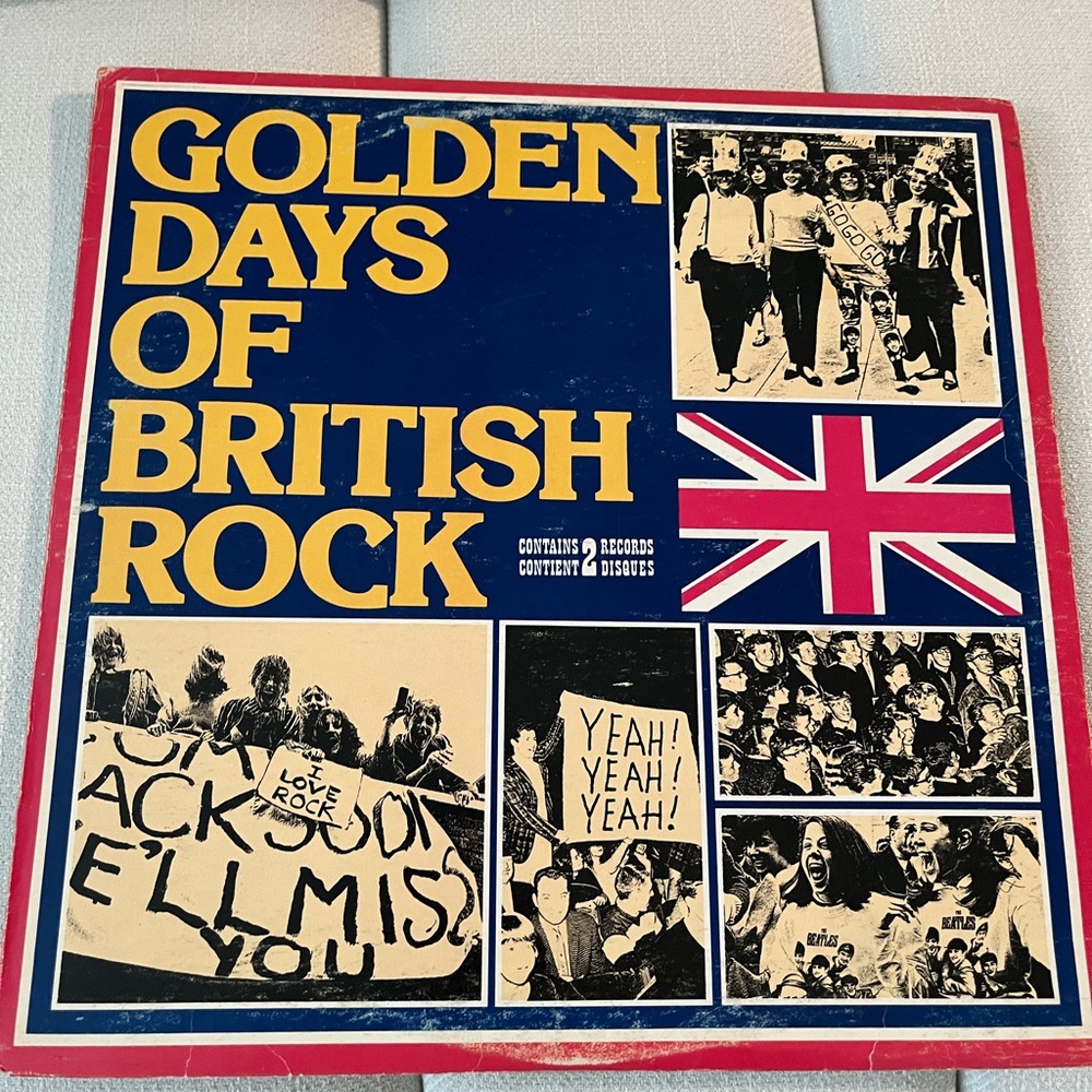 Golden Days of British Rock Vinyl Record